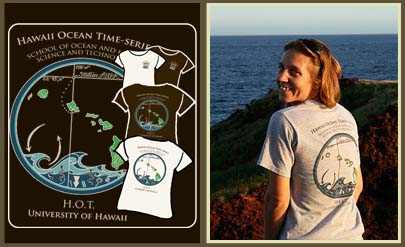 Hawaii Ocean Time-series T-shirts 2011