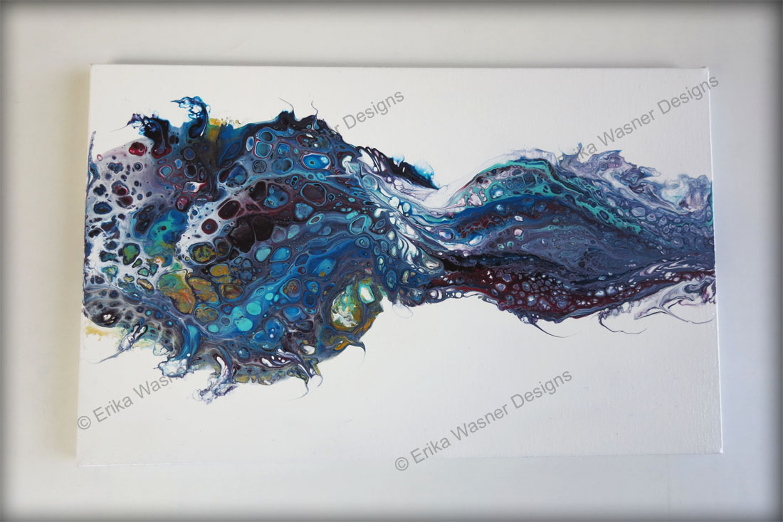 EWD Acrylic Fluid Painting Abstract 1