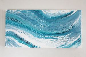 EWD Acrylic Fluid Painting Stormy Swell th