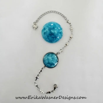 ErikaWasnerDesigns Bracelet Resin Art